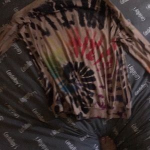 Tie dye long sleeve shirt